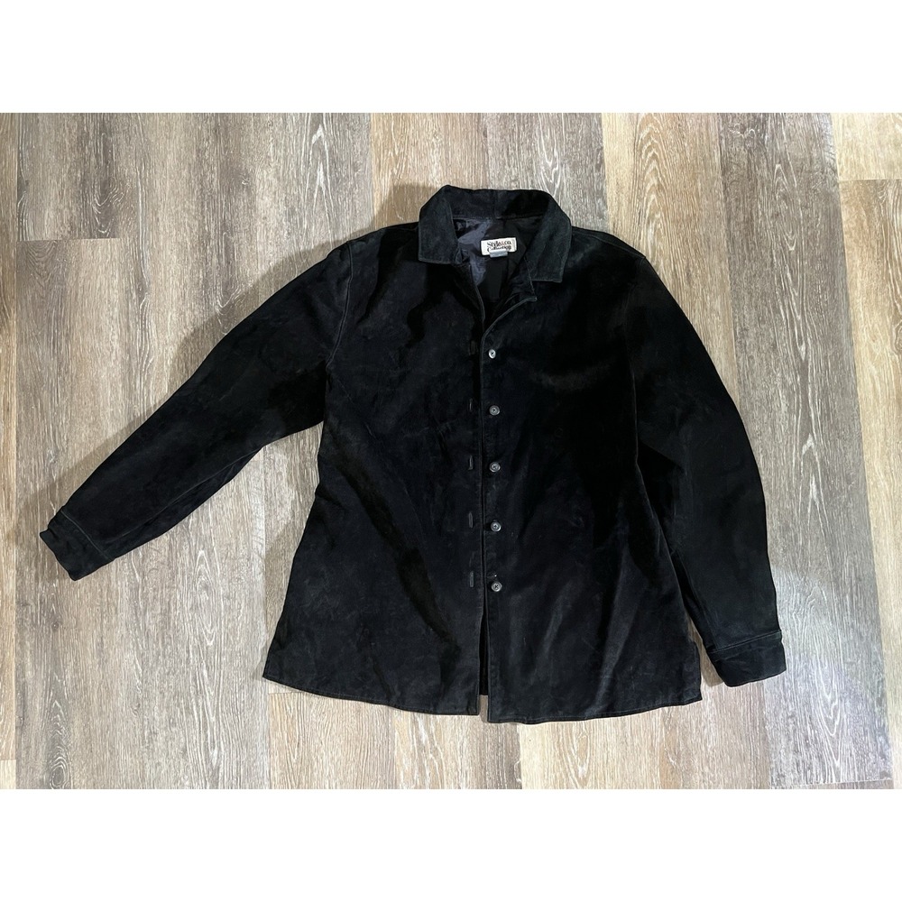 Style And Co Leather Jacket Size XL‎